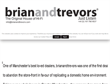 Tablet Screenshot of brianandtrevors.com
